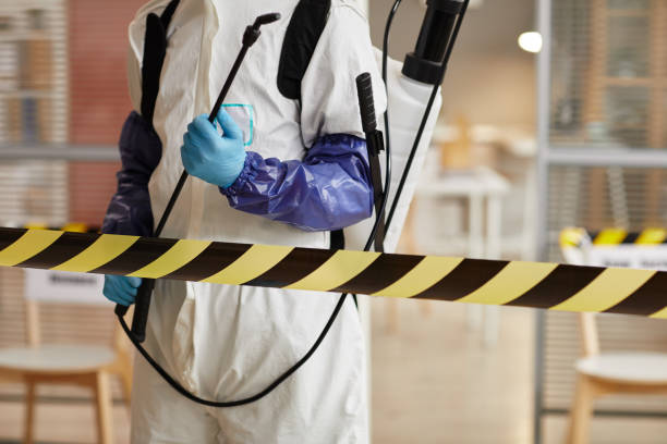 Professional Sewage Cleanup technician working in East Orange, NJ